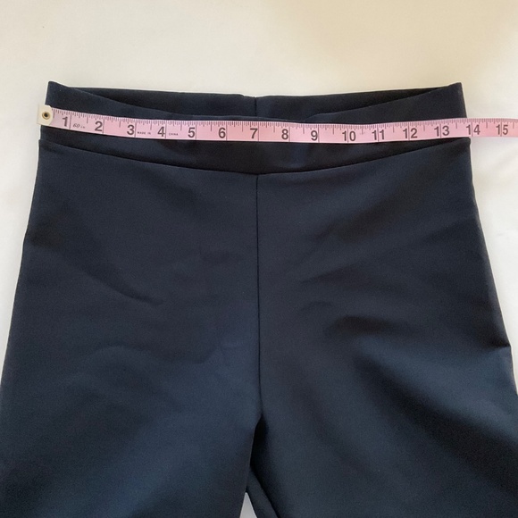 Wolford Scuba Leggings Sz M Black Slimming versatile look Quiet Luxury Stretch - Picture 9 of 11